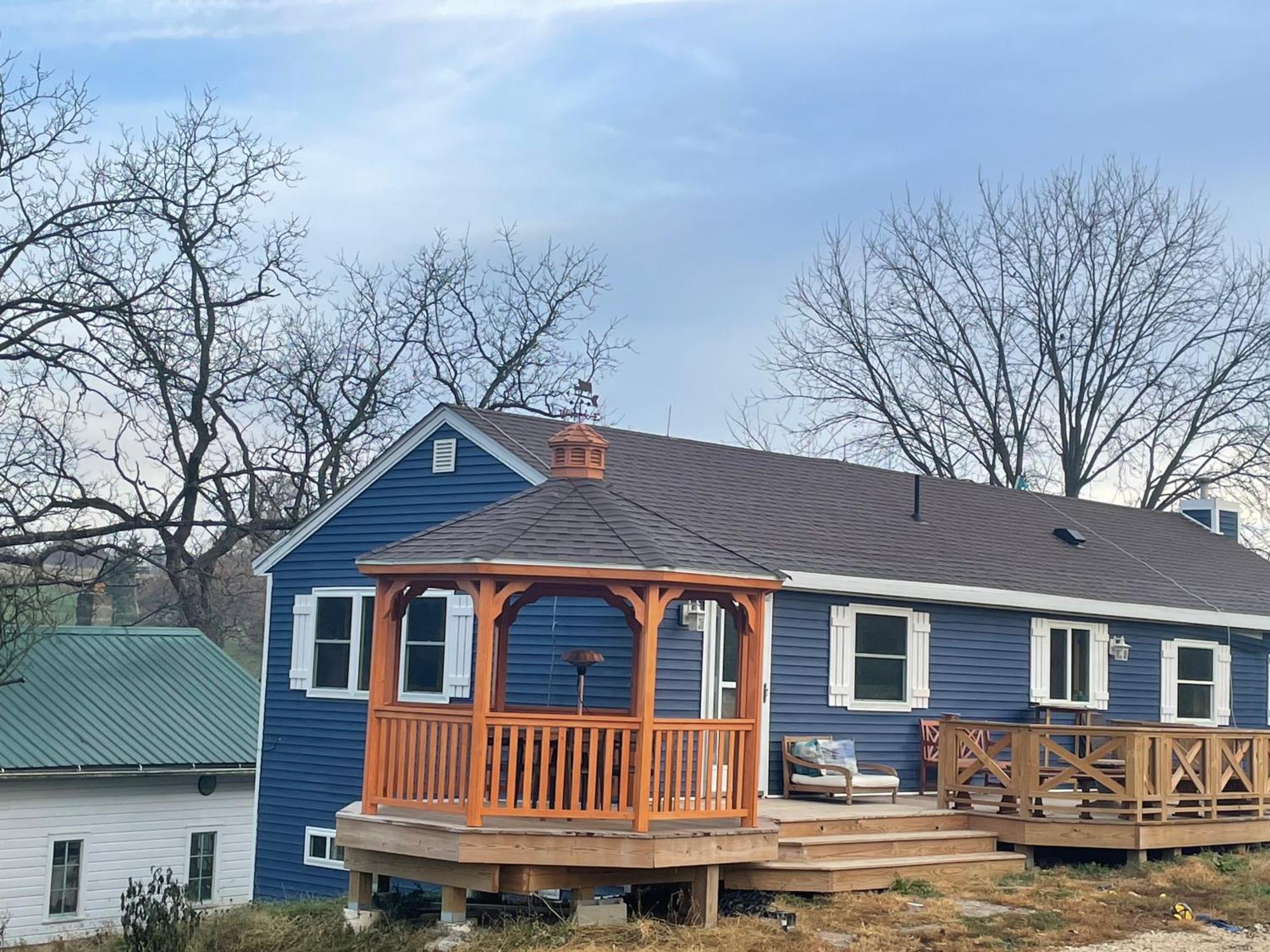 The Farmhouse With A Lower Level Suite Stockton Exterior photo